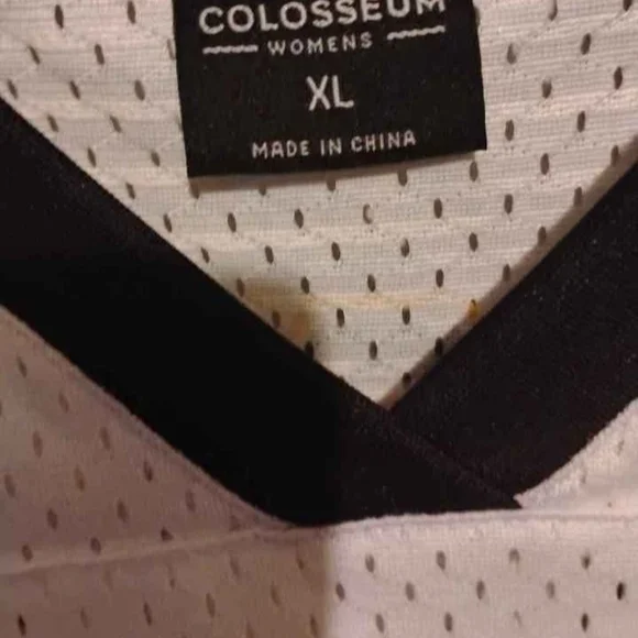 Colosseum White and Black UCF Women's Top - Picture 3 of 4